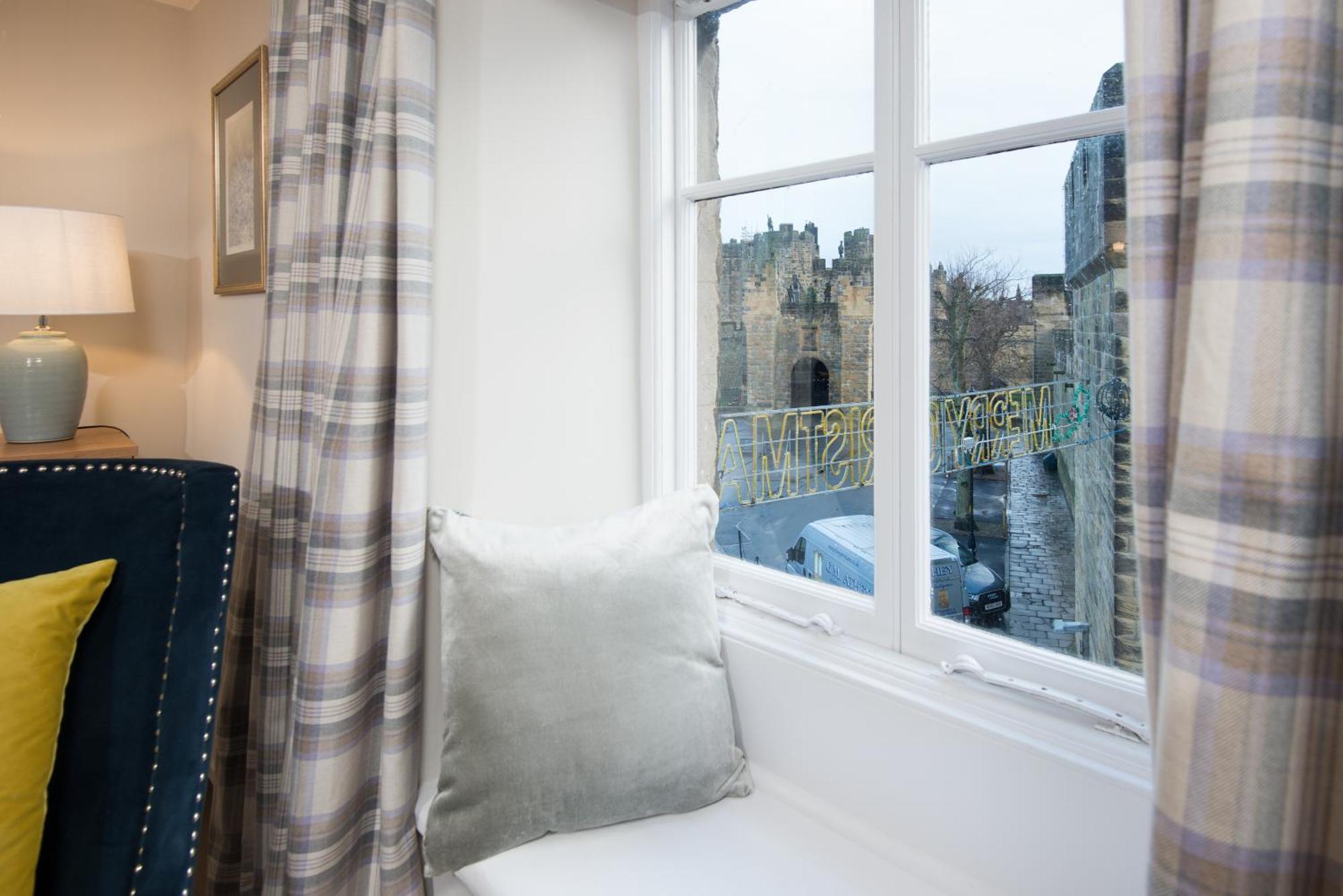 Castle Retreat - Luxury Apartment Opposite Alnwick Castle Luaran gambar