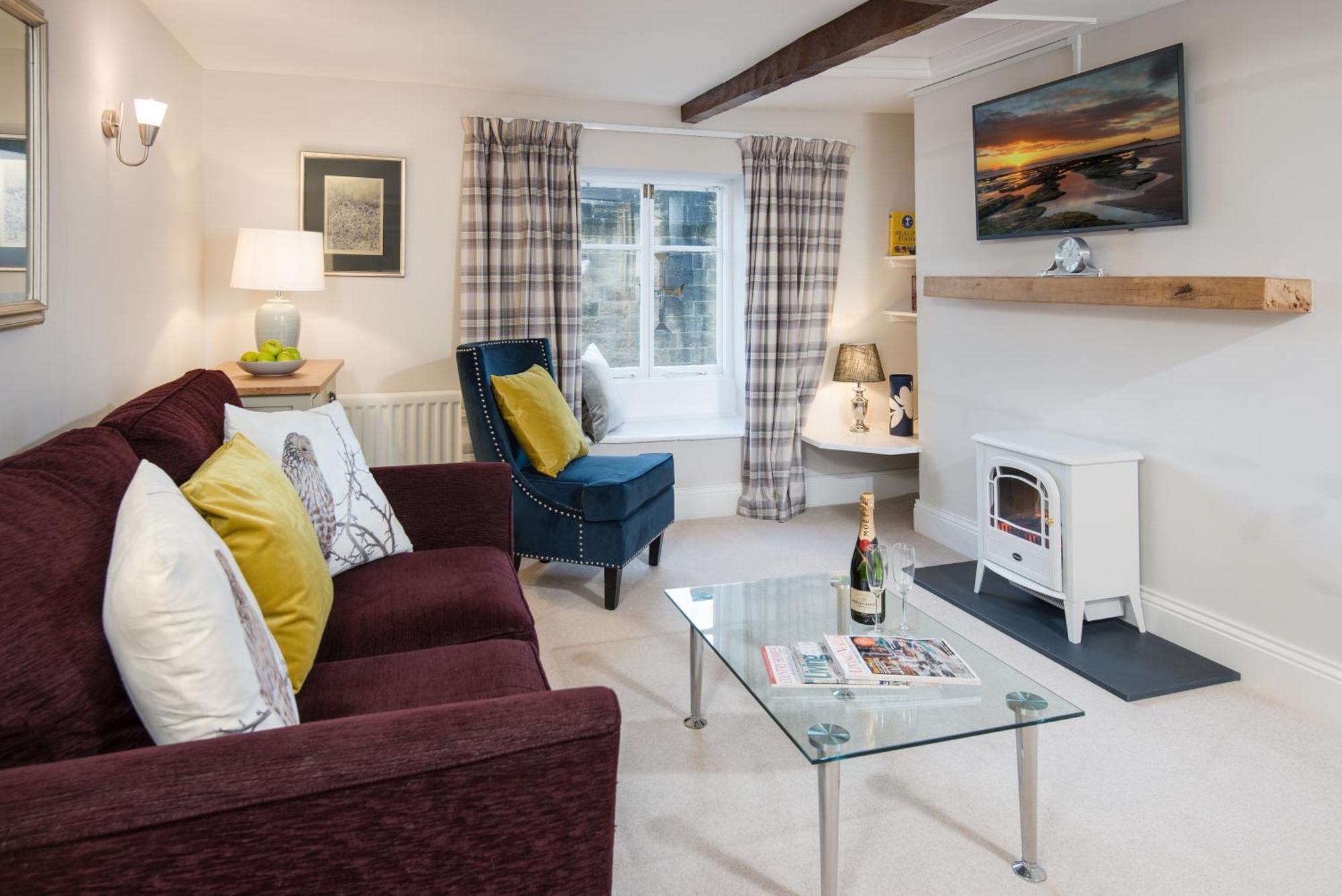 Castle Retreat - Luxury Apartment Opposite Alnwick Castle Luaran gambar